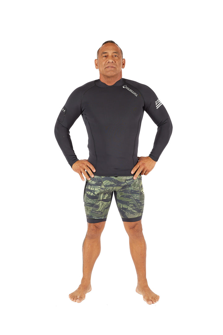 Top de surf Essentials con cremallera trasera para hombre