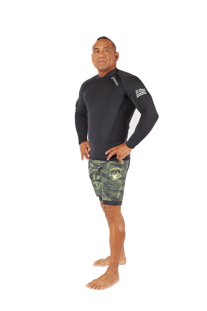 Top de surf Essentials con cremallera trasera para hombre