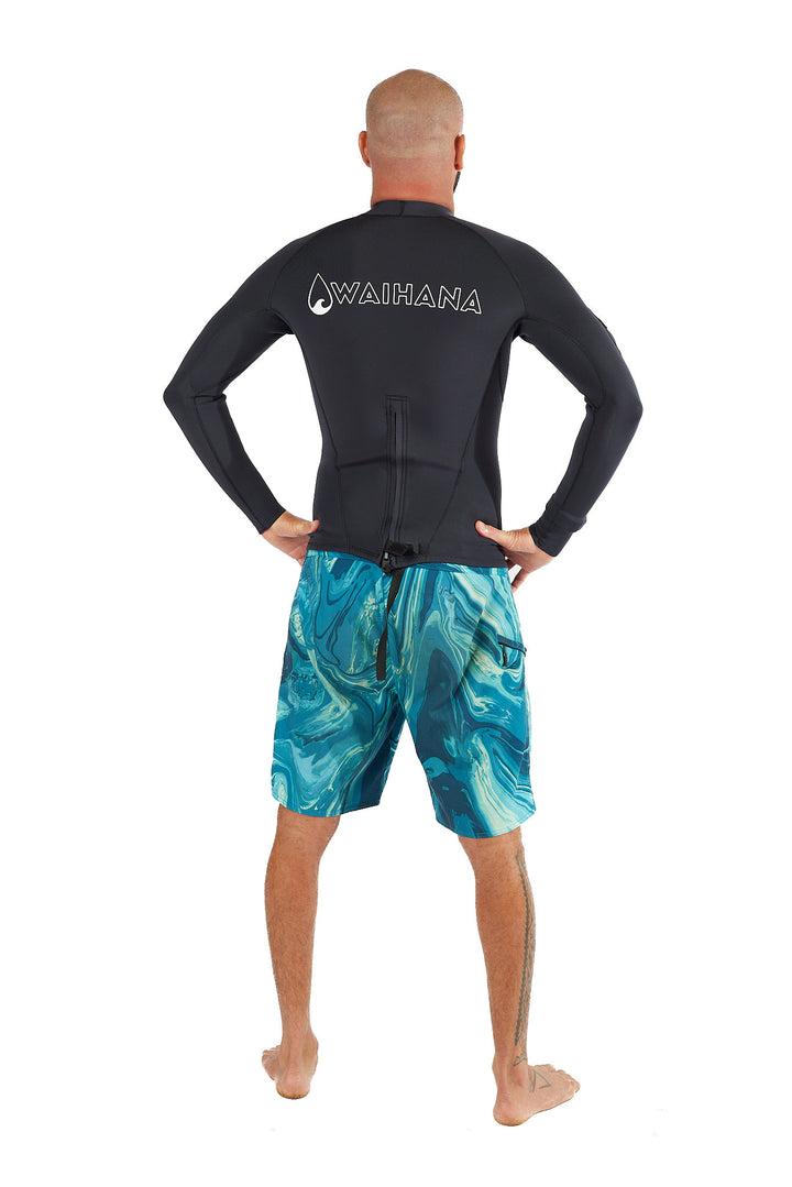 Top de surf Essentials con cremallera trasera para hombre