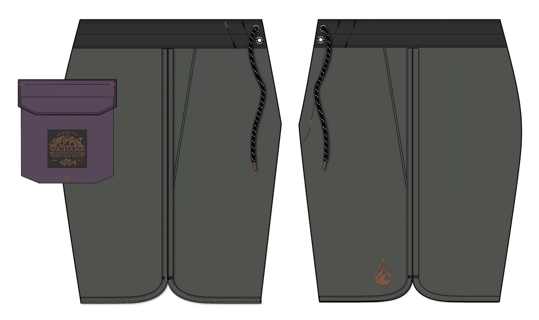 Pantalones cortos Tidal Moss Cruiser