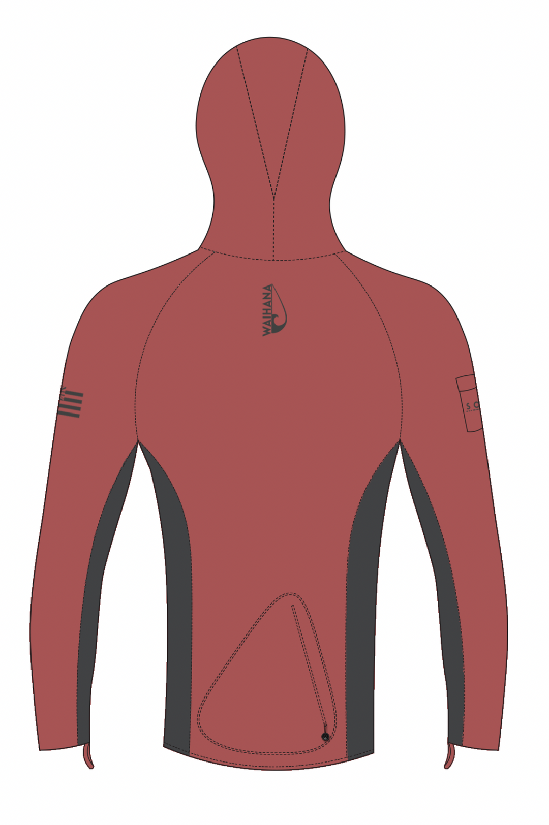 Camiseta de lycra con capucha Canyon Voyager