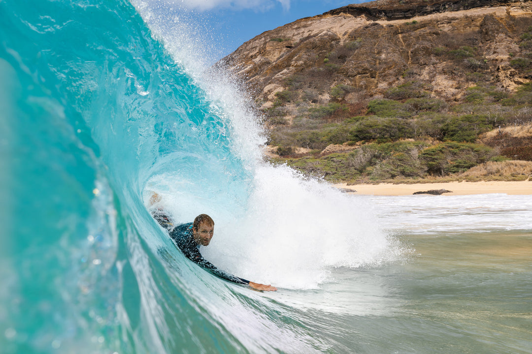 Top de surf con cremallera trasera Field Ethos para hombre