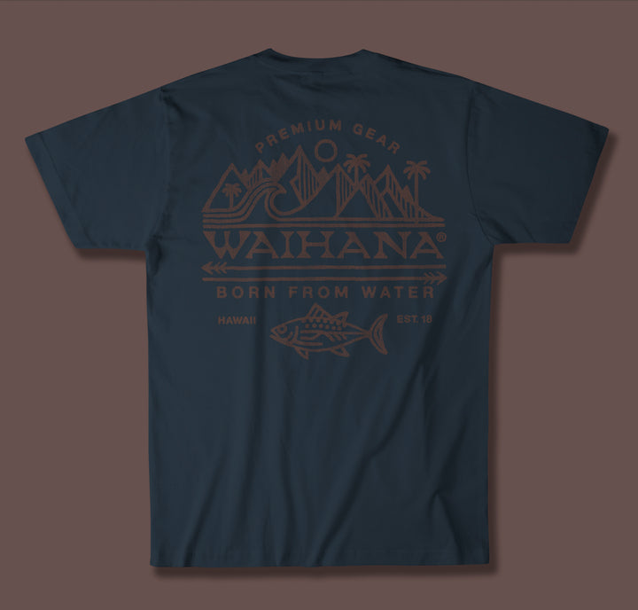 Camiseta de Mauka a Makai