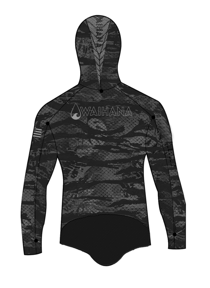 Traje de neopreno Tropicam negro de 7,5 mm para hombre