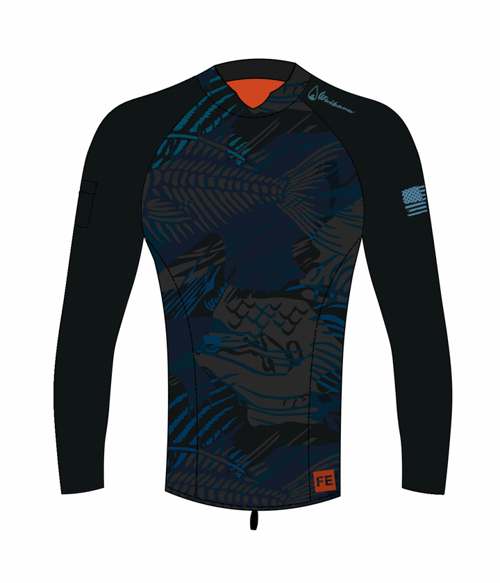 Top de surf con cremallera trasera Field Ethos para hombre