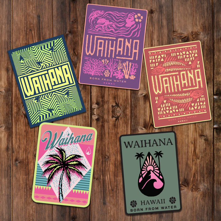 Paquete de pegatinas de edición de islas