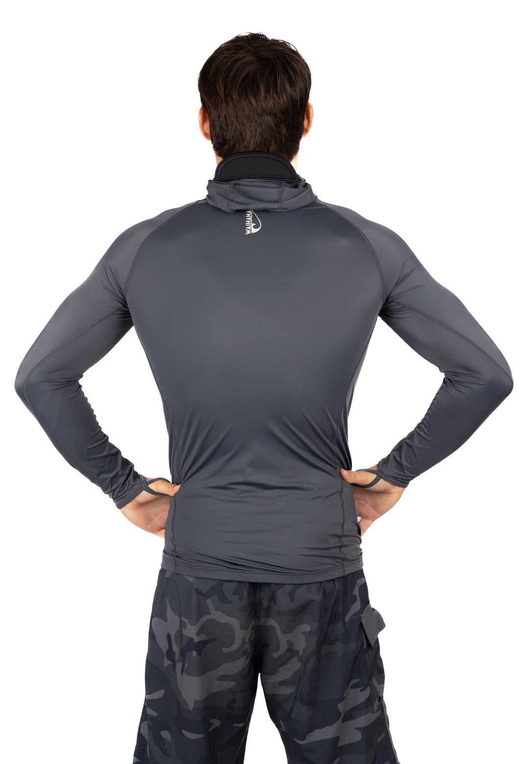 Rashguard de surf con capucha Carvico antracita