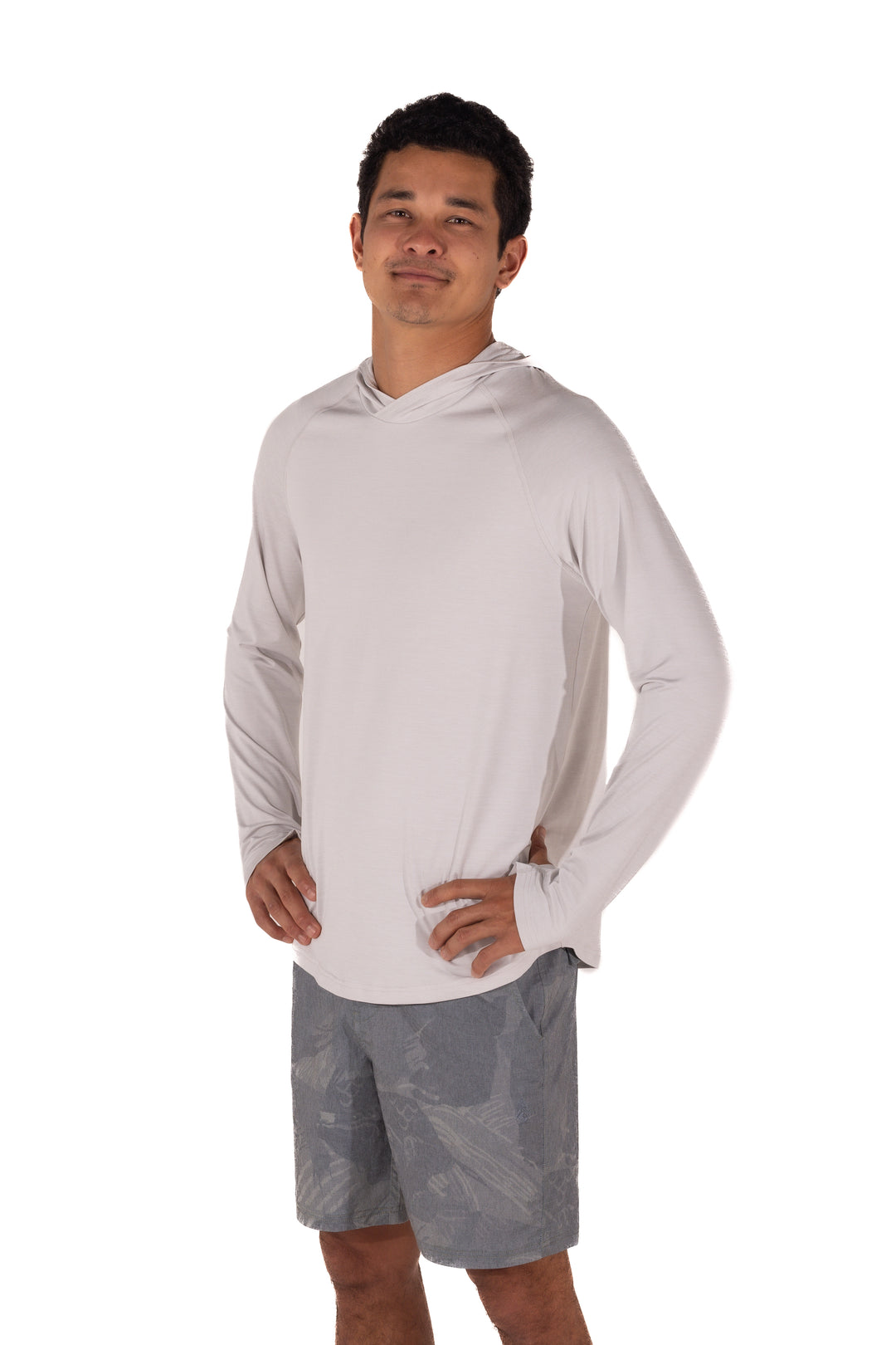 Mariner Gray Hooded Long Sleeve