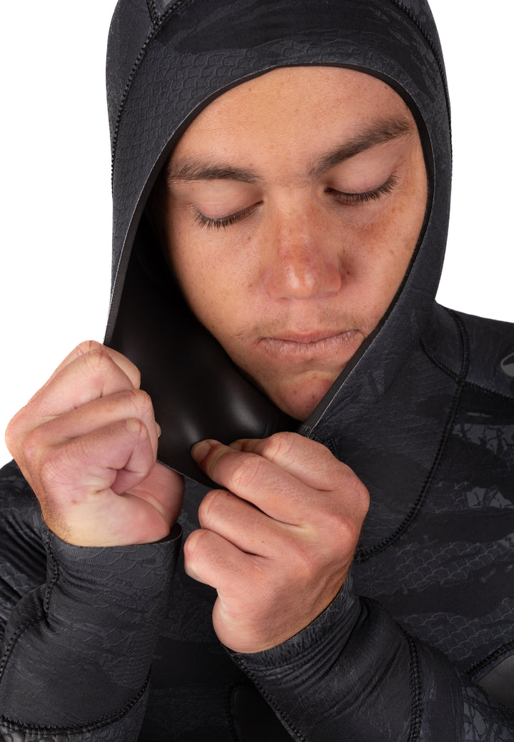 Traje de neopreno Tropicam negro de 7,5 mm para hombre