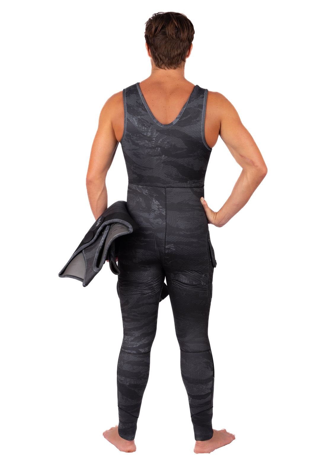 Traje de neopreno Tropicam negro de 7,5 mm para hombre