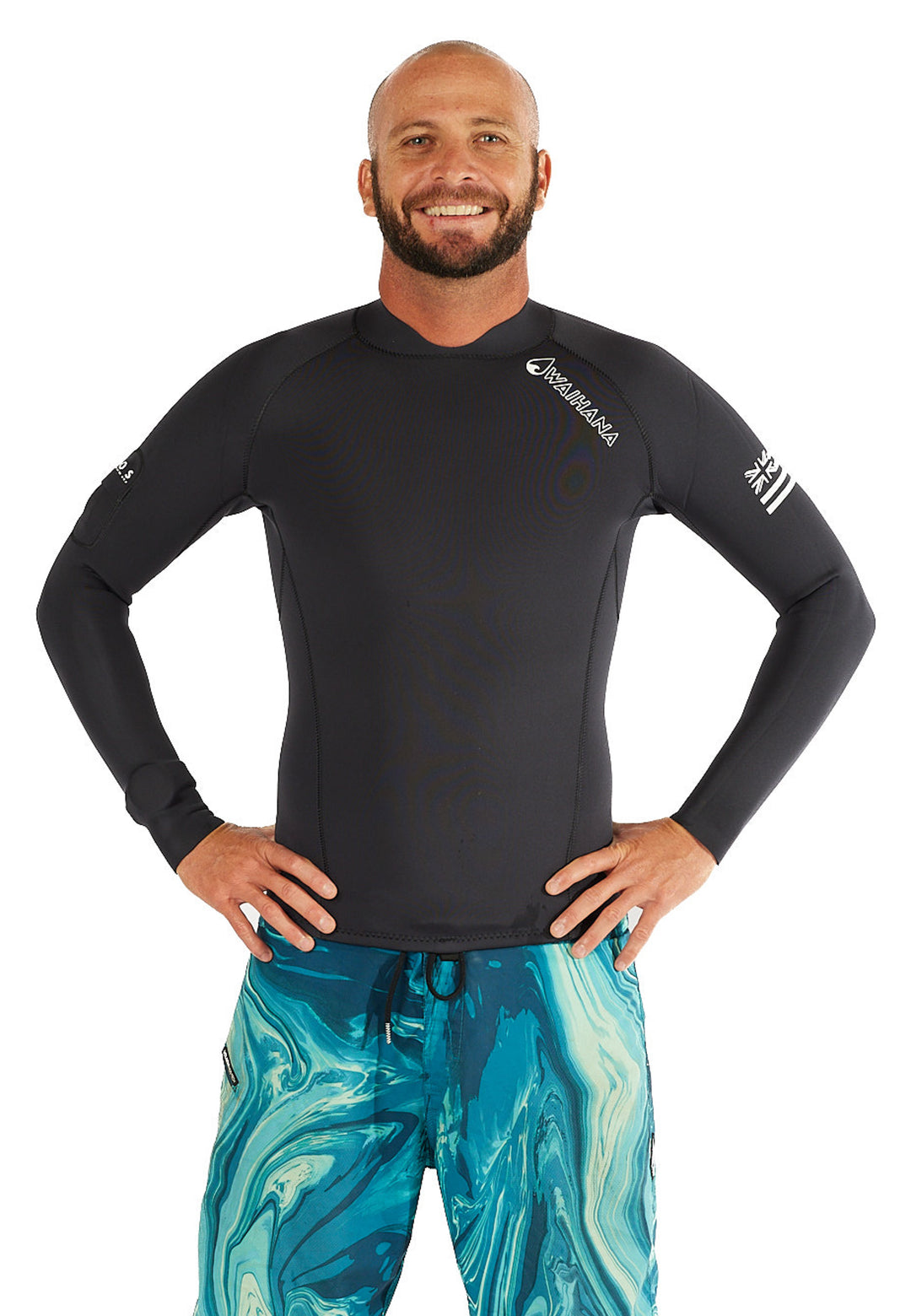 Top de surf Essentials con cremallera trasera para hombre