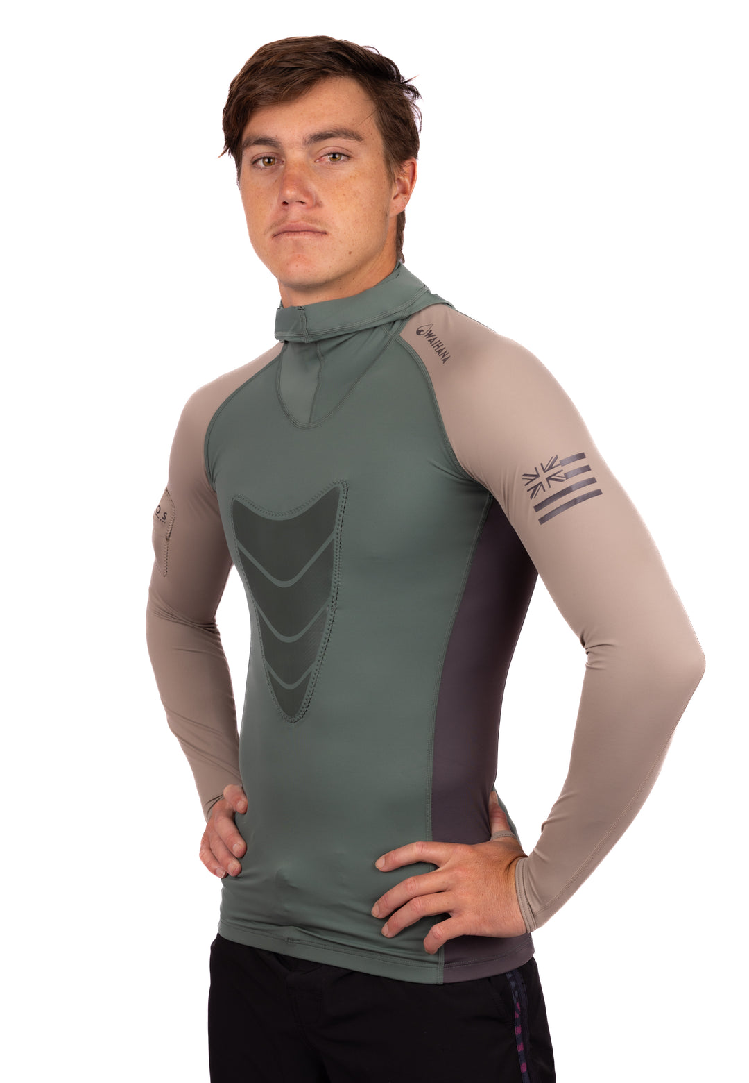 Rashguard con capucha para pesca submarina Terra